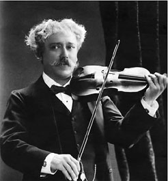 El violinista navarro Pablo Sarasate