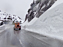 Carretera con nieve.
