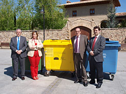 La consejera Salanueva en Aoiz en la presentación de la ampliación del sistema de recogida y tratamiento de residuos de la Mancomundad de la Zona 10