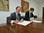Firma del convenio