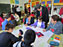 El consejero Iribas, en el colegio de Mendigorría. 