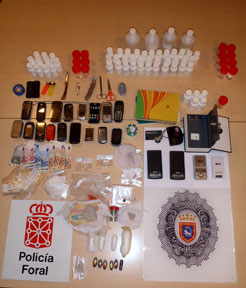 Doce detenidos en una operación conjunta entre Policía Foral y Municipal de Pamplona