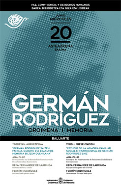 Cartel German Rodriguez