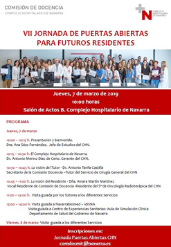 Cartel anunciador de la jornada.