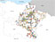 Mapa fosas en Navarra.