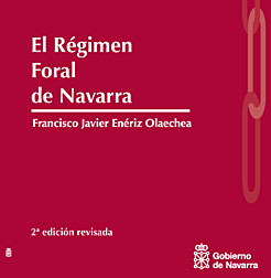 Portada del libro 'El Régimen Foral de Navarra'