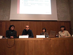 Participantes en la jornada sobre la activación del comercio.