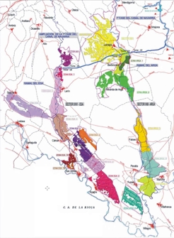 Plano de Situacion Canal de Navarra