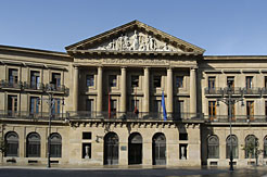 Palacio de Navarra, sede del Gobierno foral.