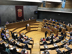 II Parlamento sobre Soberanía Alimentaria en el Parlamento de Navarra.