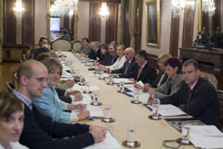 Reunión del Consejo Navarro de Salud