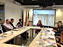 La directora general, Izaskun Goñi, durante la reunión.
