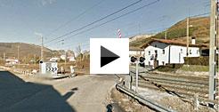 Paso a nivel de Izurdiaga.