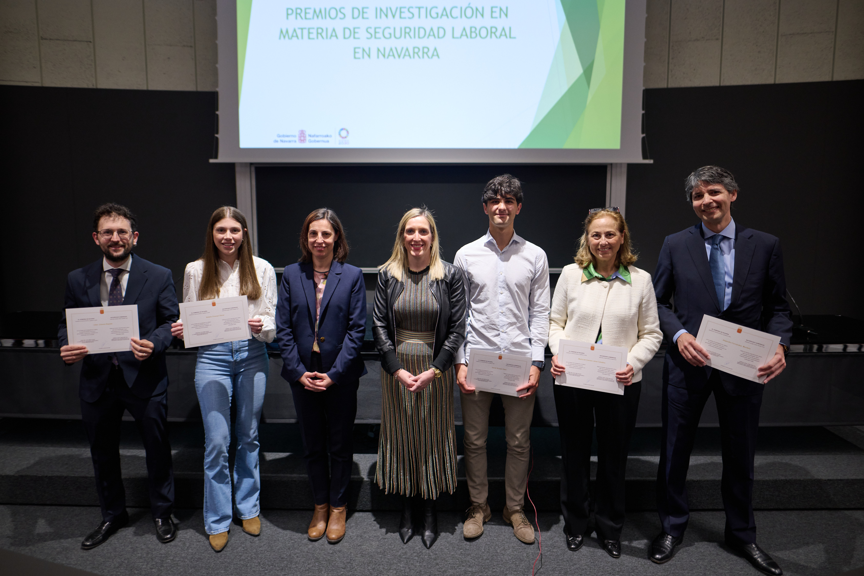 imagen 6 proyectos han sido distinguidos con los premios de investigación en materia de seguridad laboral en Navarra