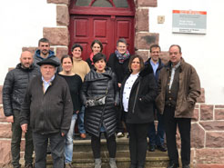 Solana visita Auritz-Burguete