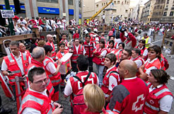 Voluntarios de Cruz Roja