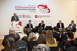 Ayerdi lehendakariordea, ekitaldiaren irekieran. 