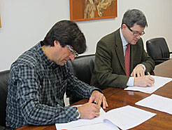 Firma del convenio