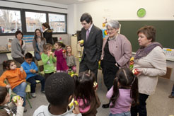 Presentación de la campaña de fruta escolar 2012.