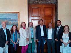 Solidaritatearen aldeko XV. &quot;Nafarroa&quot; Sariaren epaimahaia.