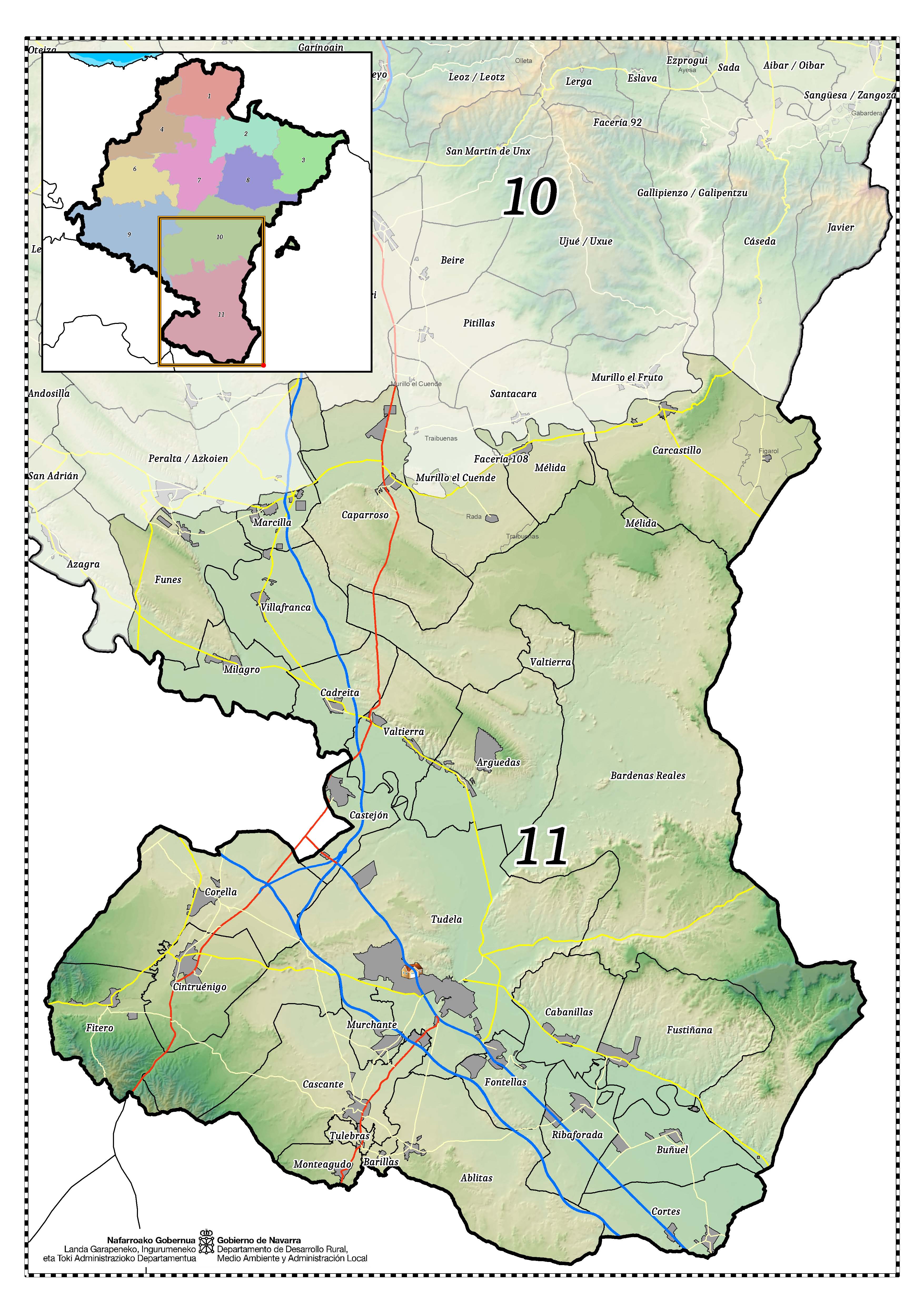 Mapa Demarcación 11