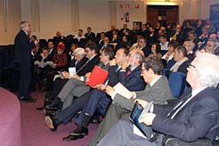 Asistentes a la conferencia.