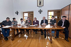 de Erro Kontseilaria Erroko Udaleko ordezkariekin