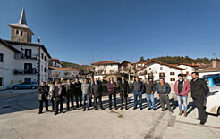 Kontseilaria eta Erroko udal-ordezkariak