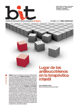 
		Lugar de los antileucotrienos en la terapéutica infantil
		
	