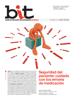 
		Seguridad del paciente: cuidado con los errores de medicación
		
	