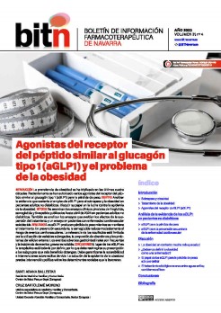 
		Agonistas del receptor del péptido similar al glucagón tipo 1 (aGLP1) y el problema de la obesidad
		
		
	