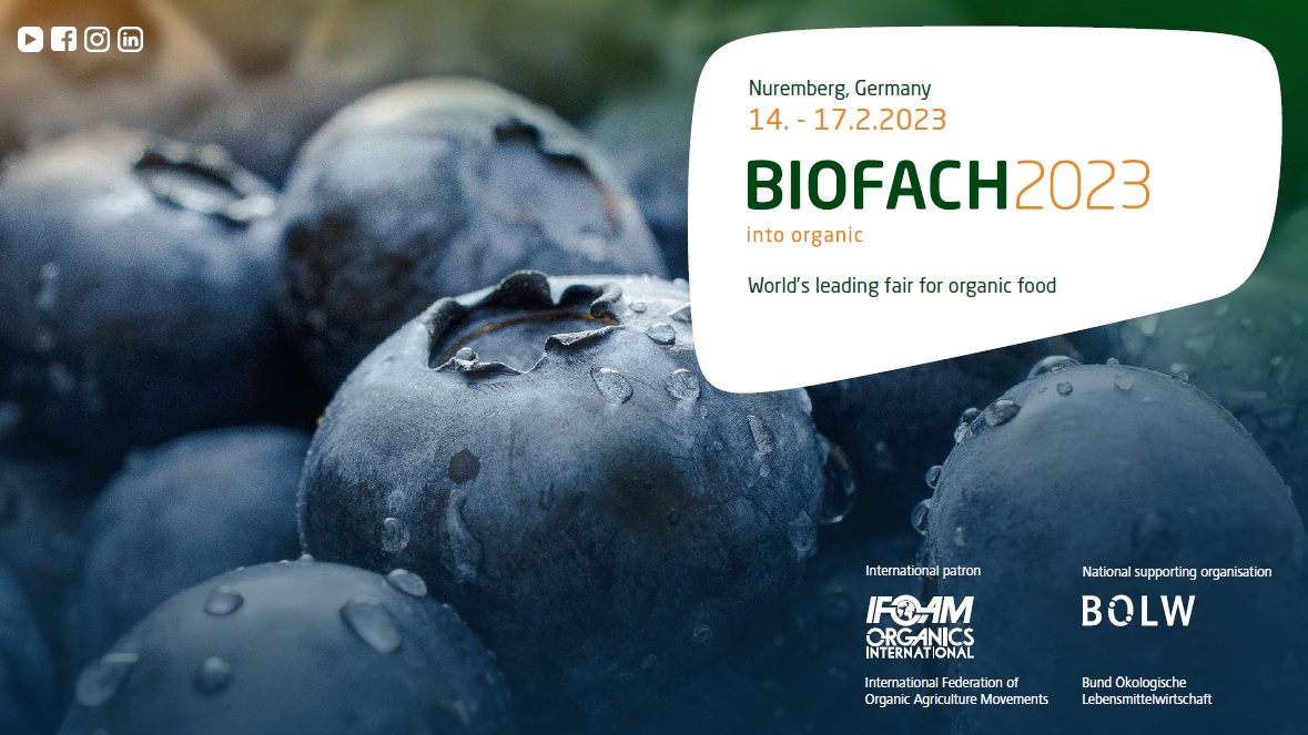 Abierto el plazo para participar en el stand de Navarra en la feria de alimentación ecológica Biofach de Núremberg