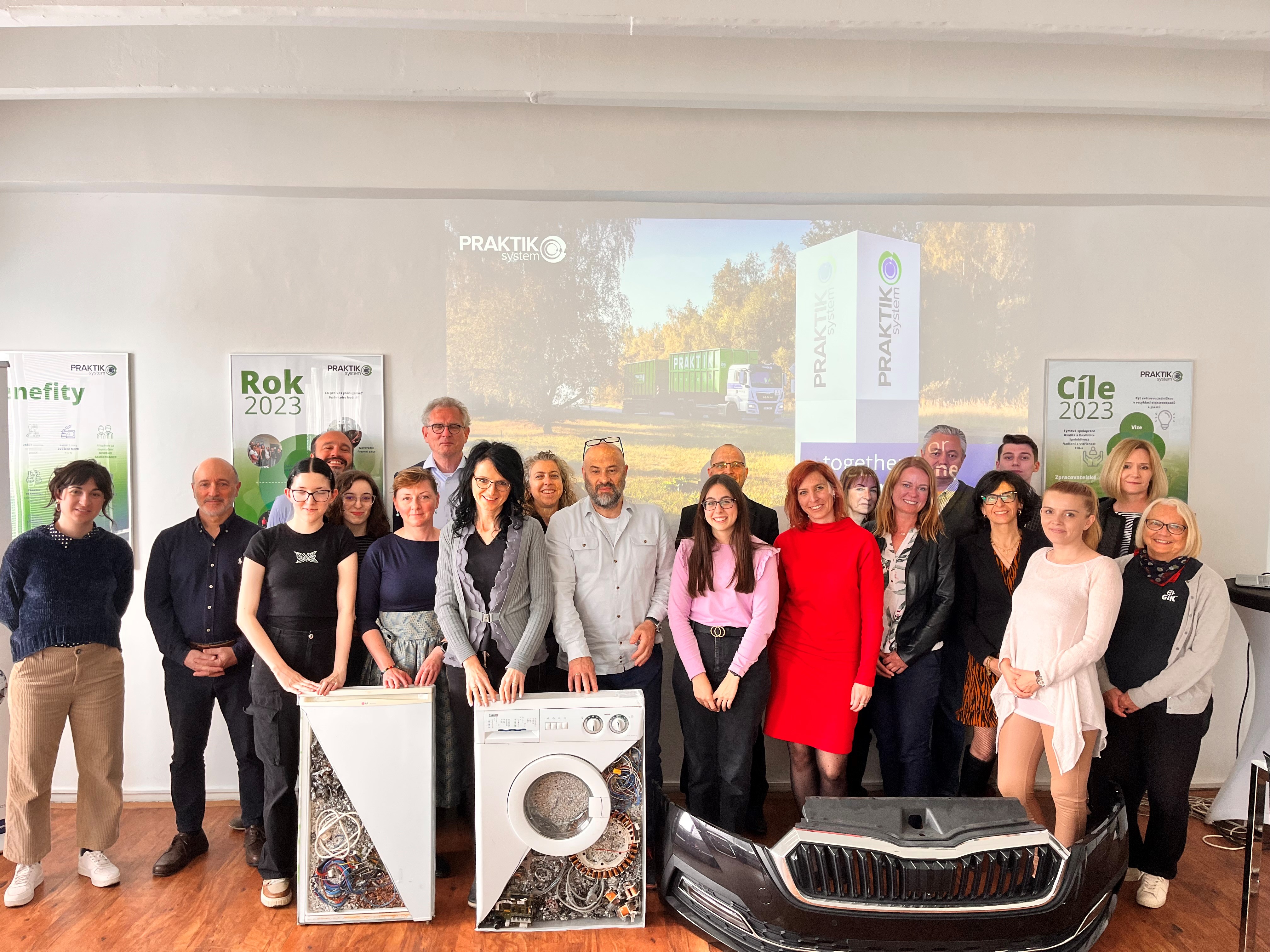 Navarra participa en los proyectos europeos INERTWASTE y WEEEWaste para el impulso de la economía circular 