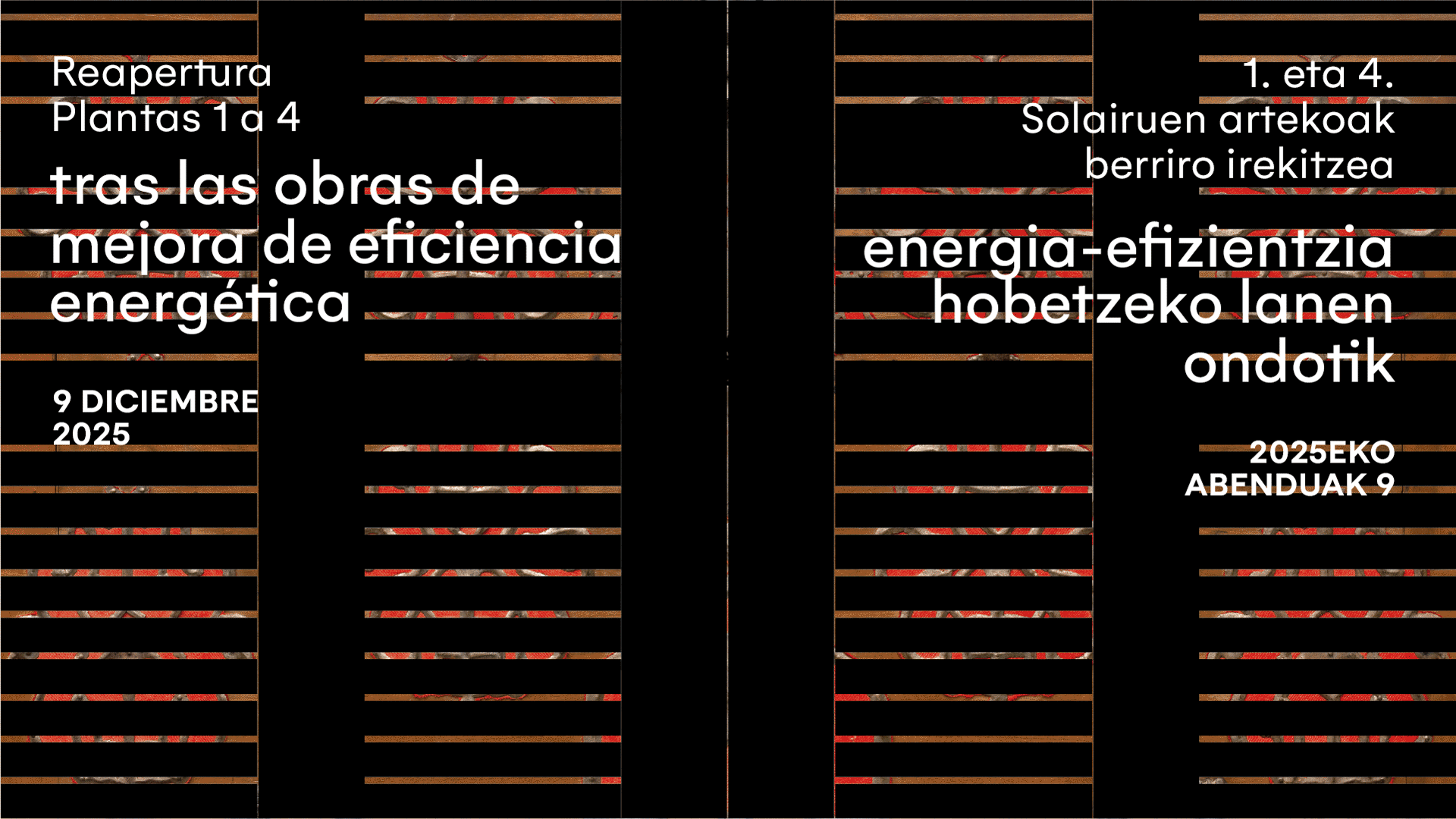 Reapertura plantas 1 a 4