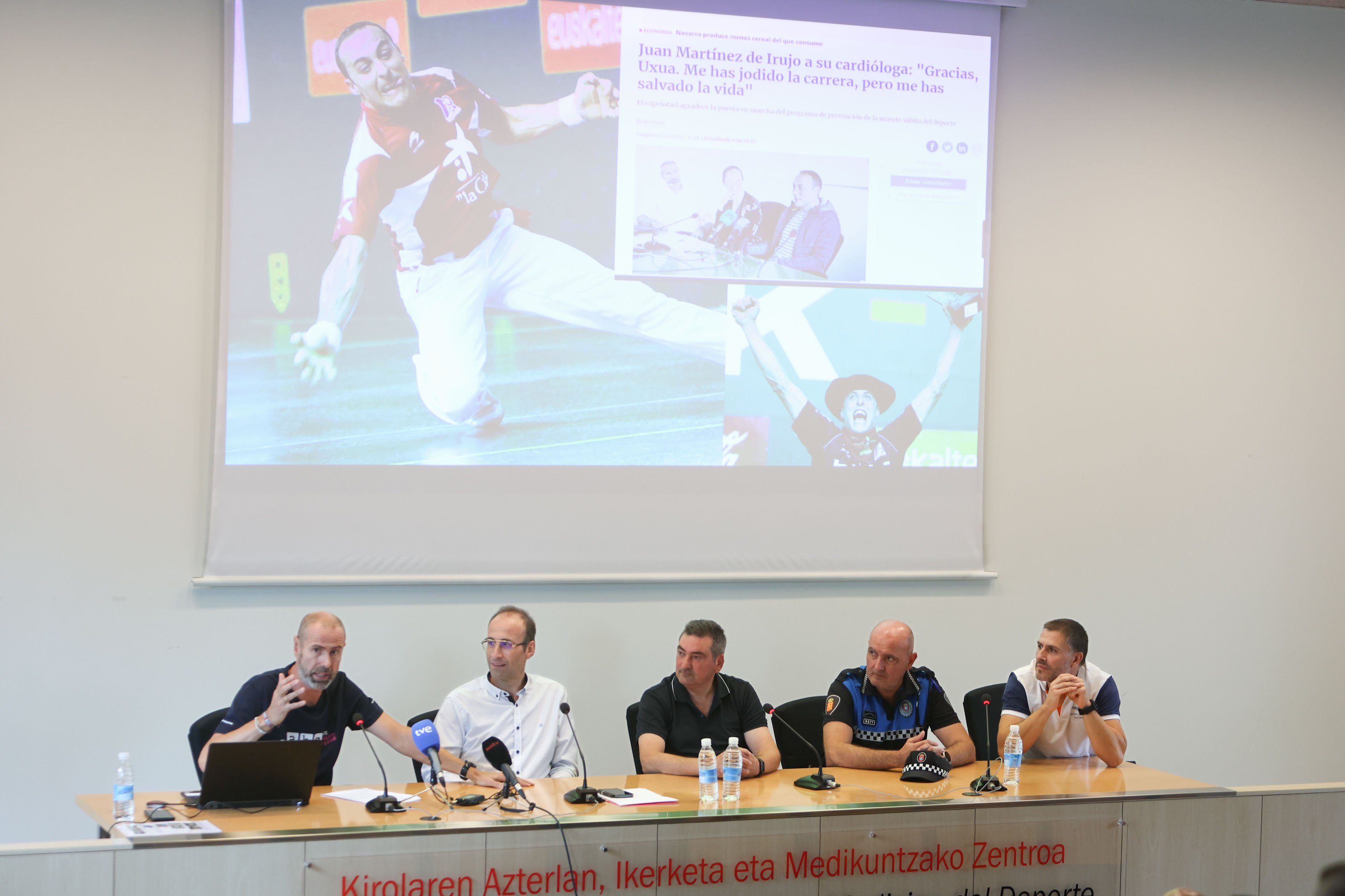 Imagen del artículo El Instituto Navarro del Deporte conmemora el Día Mundial de la Parada Cardíaca