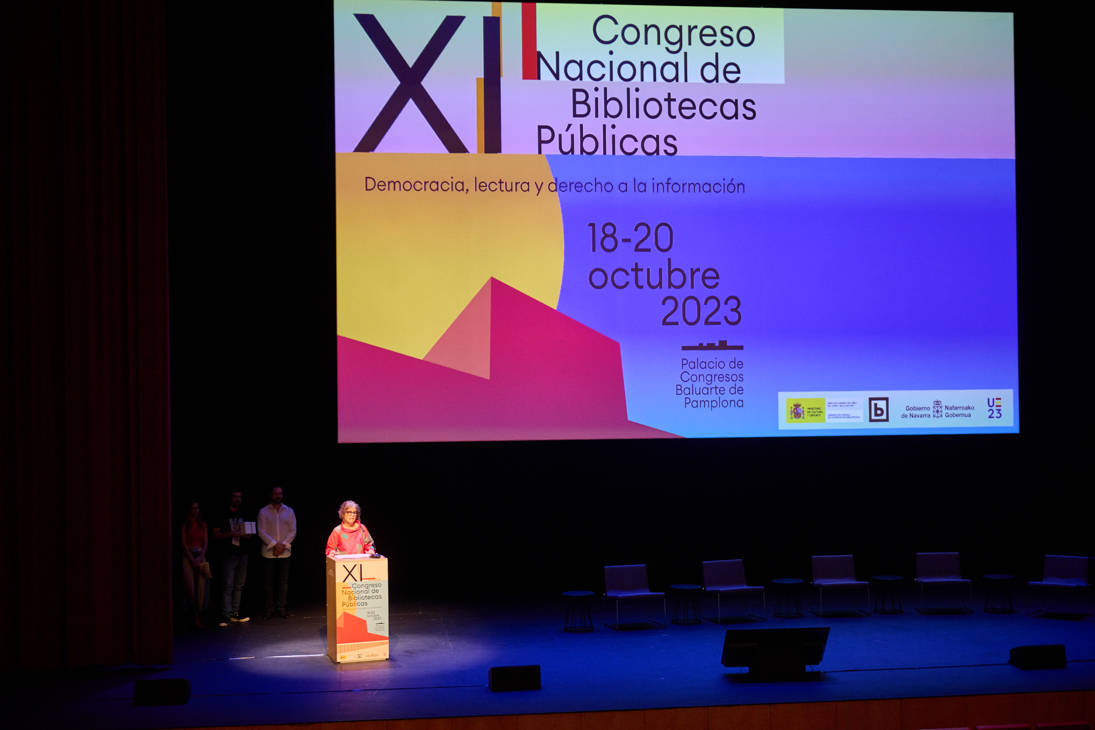 Imagen del artículo Cerca de 800 profesionales han participado en el XI Congreso Nacional de Bibliotecas Públicas en Pamplona