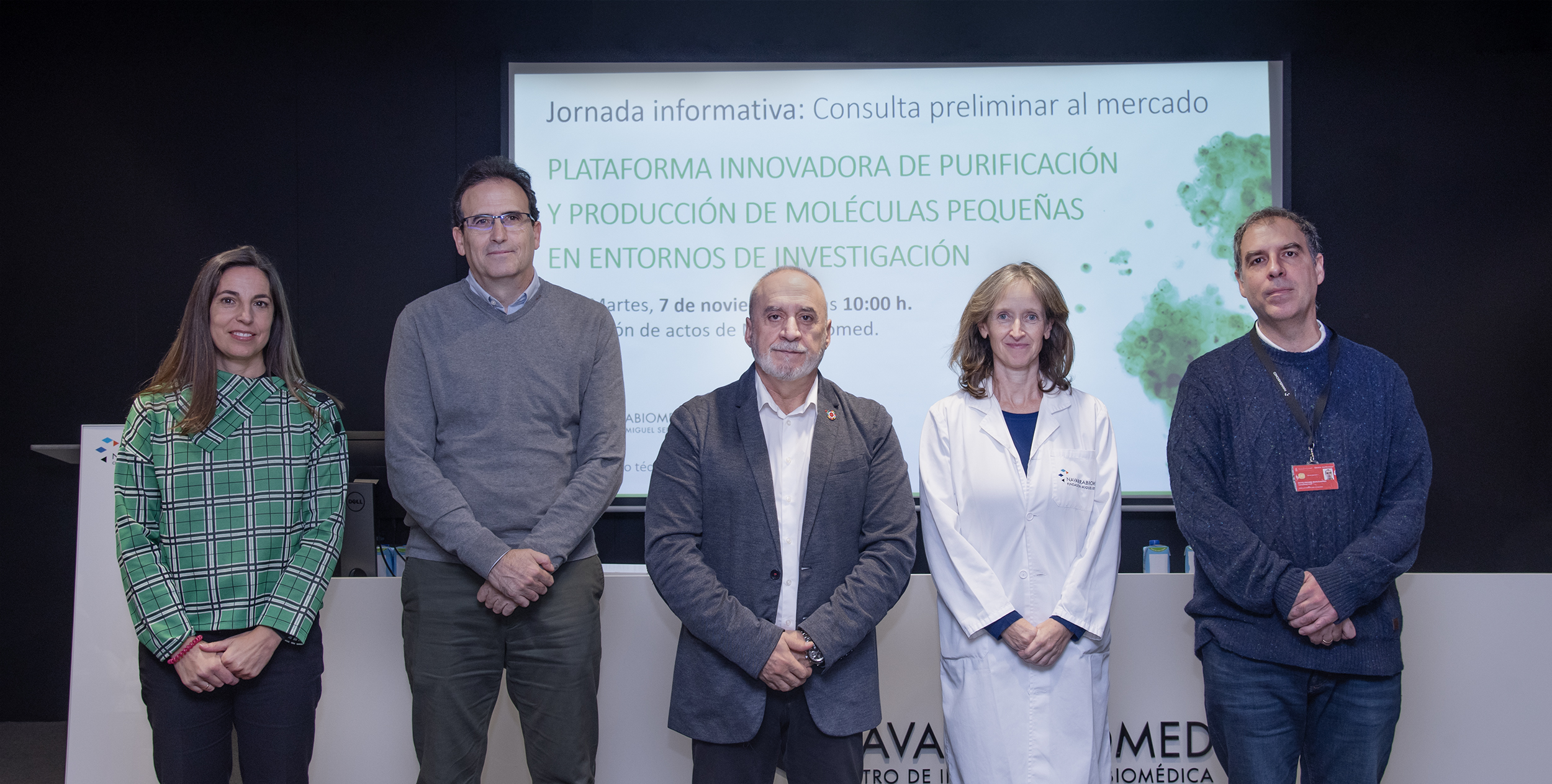 Imagen del artículo Navarra busca empresas que cubran un reto tecnológico para la producción de moléculas pequeñas destinadas a investigación clínica