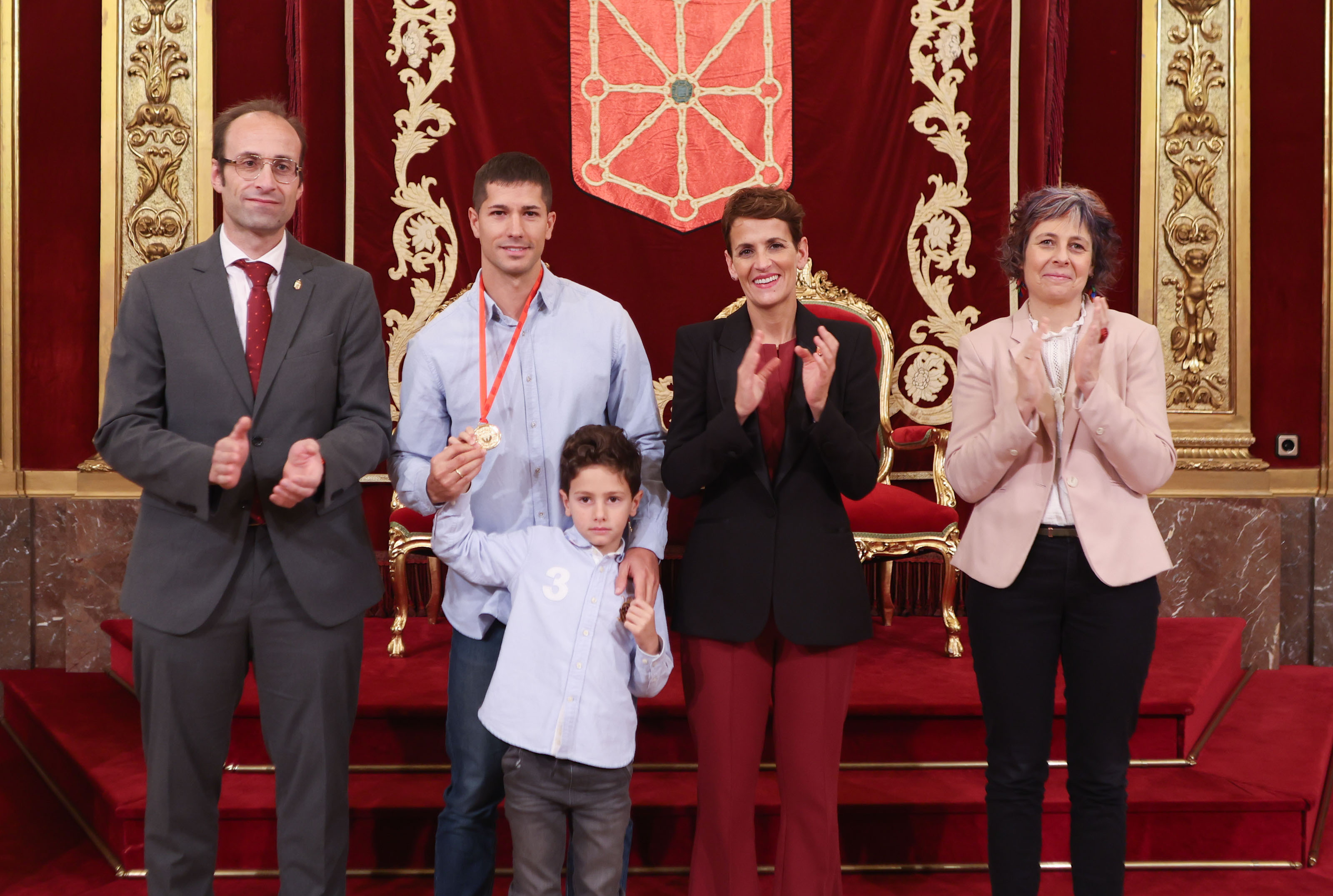 Imagen del artículo Navarra entrega las Medallas al Mérito Deportivo a las personas que han destacado en la promoción del deporte en la Comunidad Foral