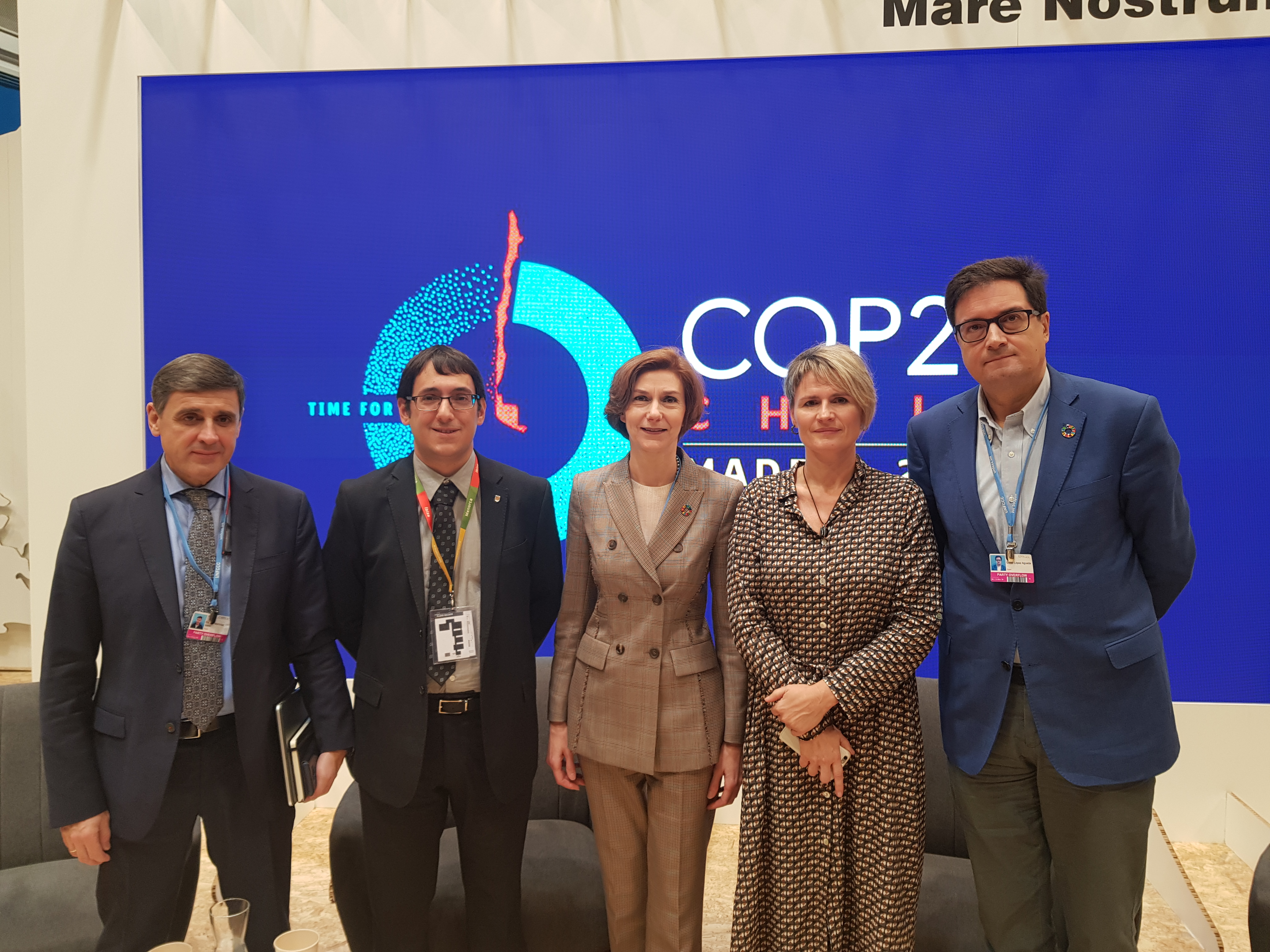 El Gobierno de Navarra interviene en cuatro foros de la Cumbre del Cambio Climático COP25 que se celebra en Madrid