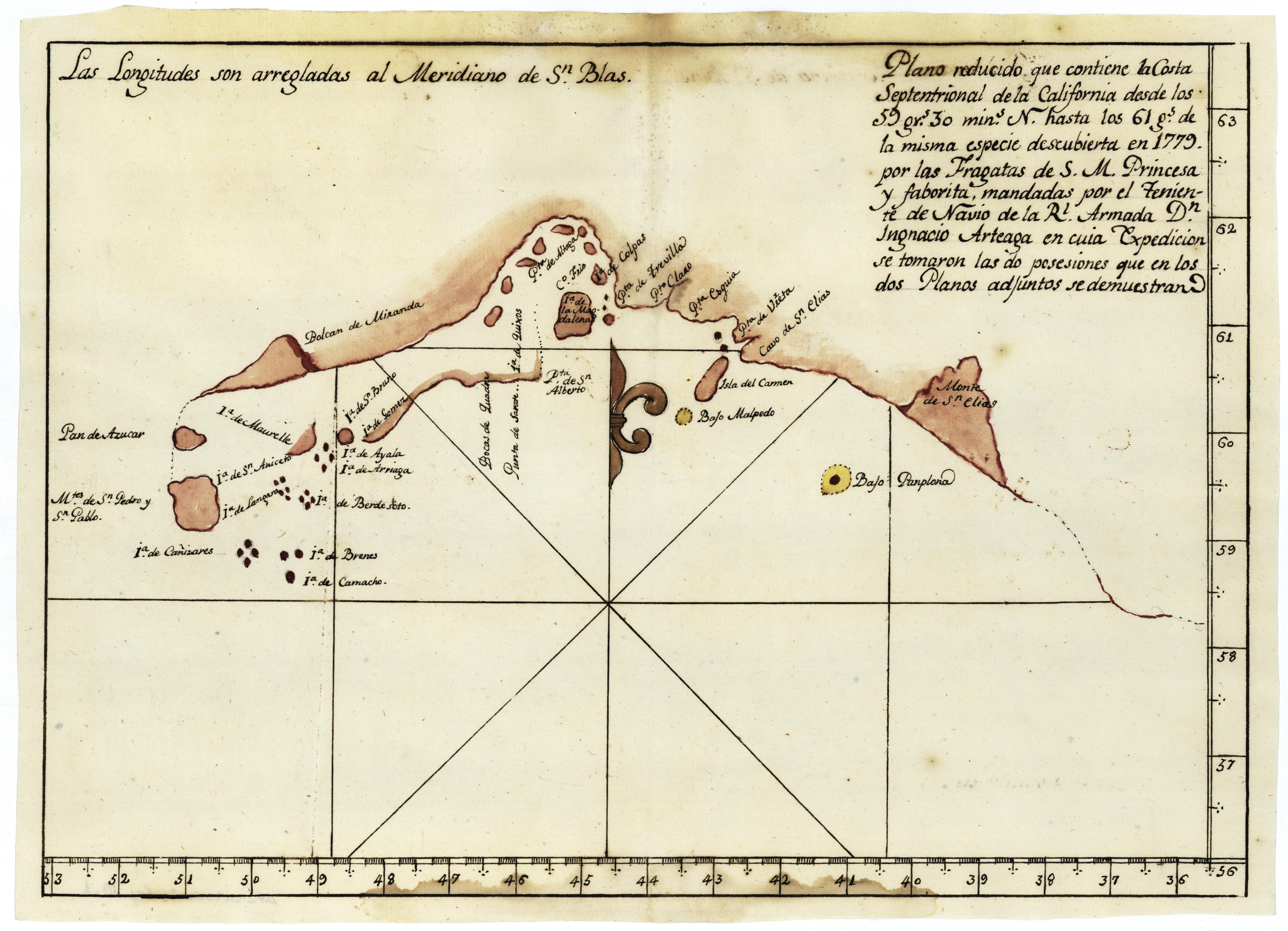 Imagen del artículo El Archivo de Navarra dedica su microexposición de abril al 250º aniversario de las expediciones a Alaska