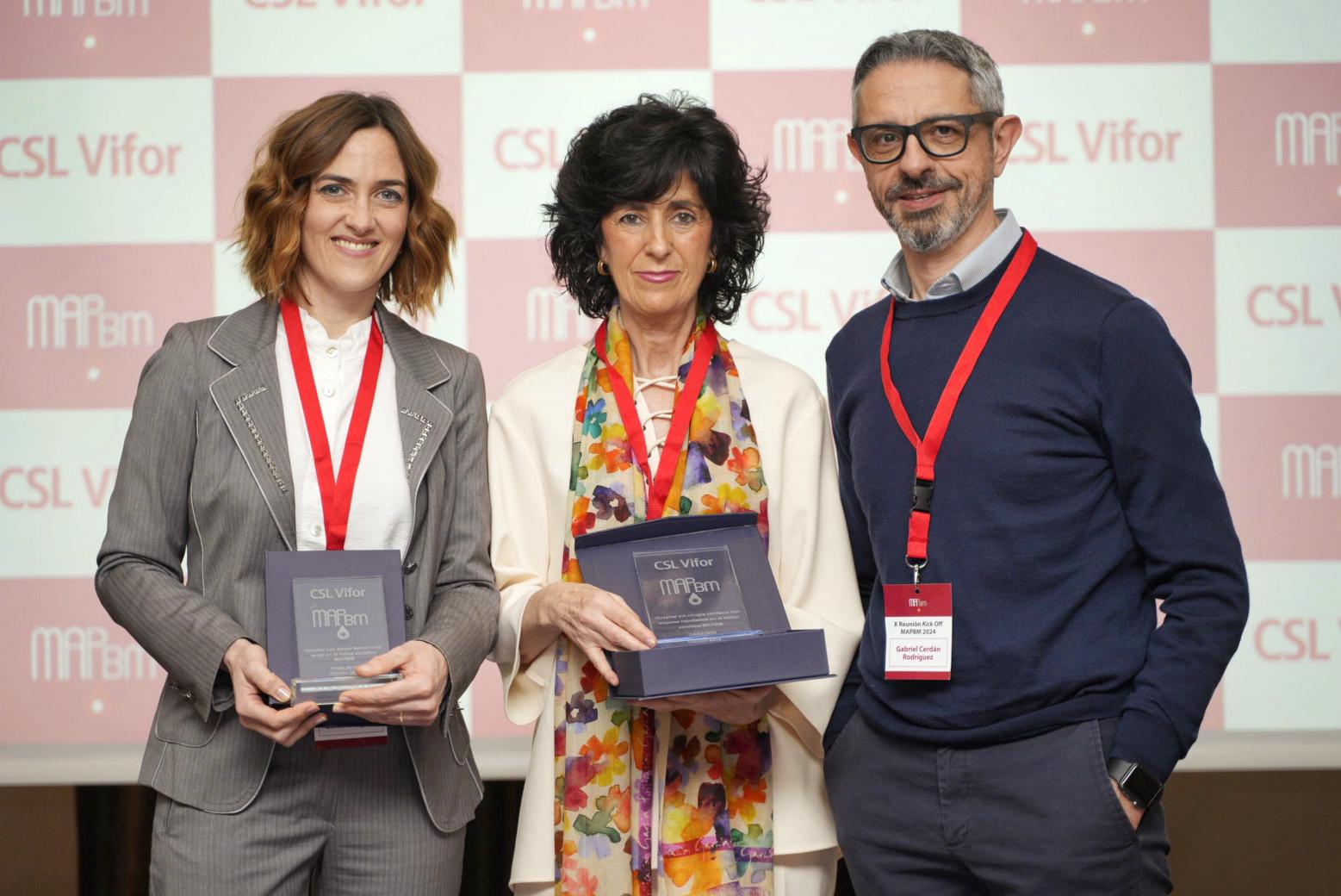 Imagen del artículo El Hospital García Orcoyen de Estella premiado por su buena práctica en la gestión de la sangre de sus pacientes