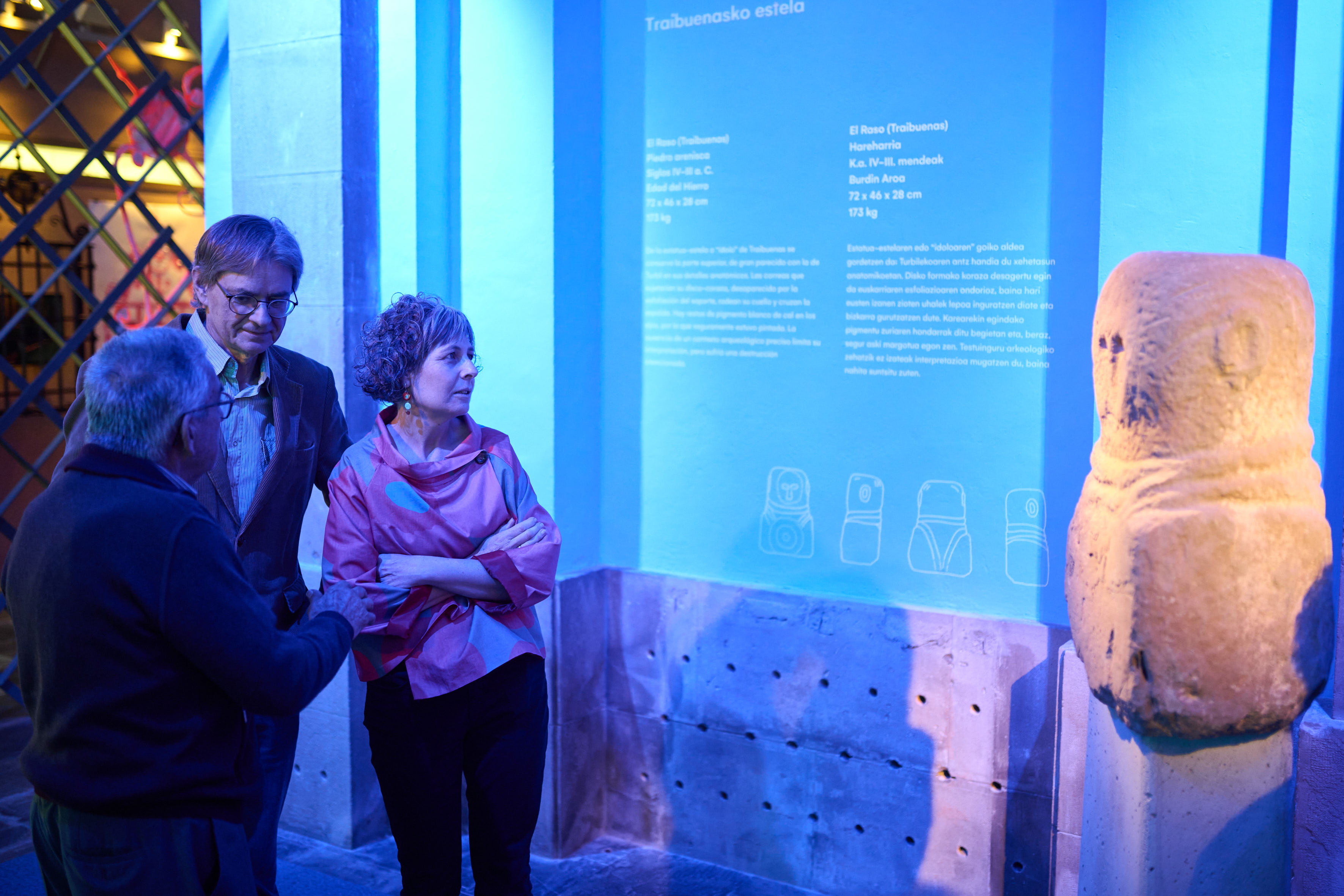 Imagen del artículo El Museo de Navarra inaugura la sala 'Gigantes de piedra' dedicada a un singular conjunto de estelas protohistóricas
