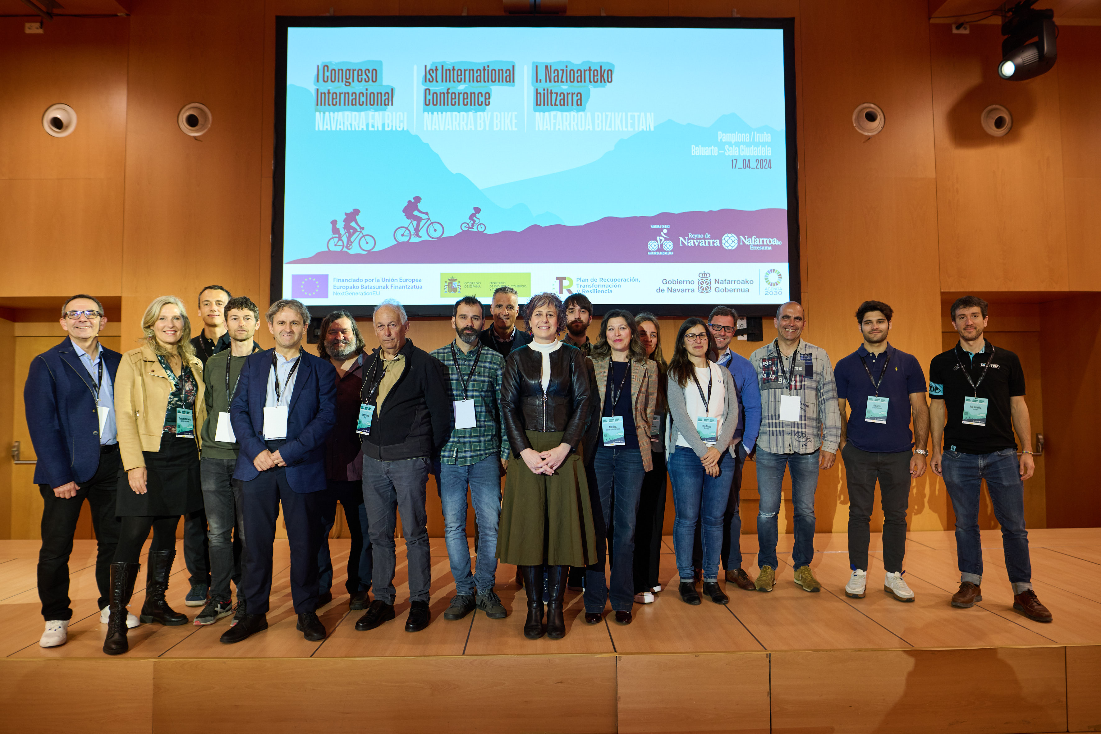 Imagen del artículo La primera edición del Congreso Internacional 'Navarra en bici' reúne a 140 profesionales especializados en Baluarte