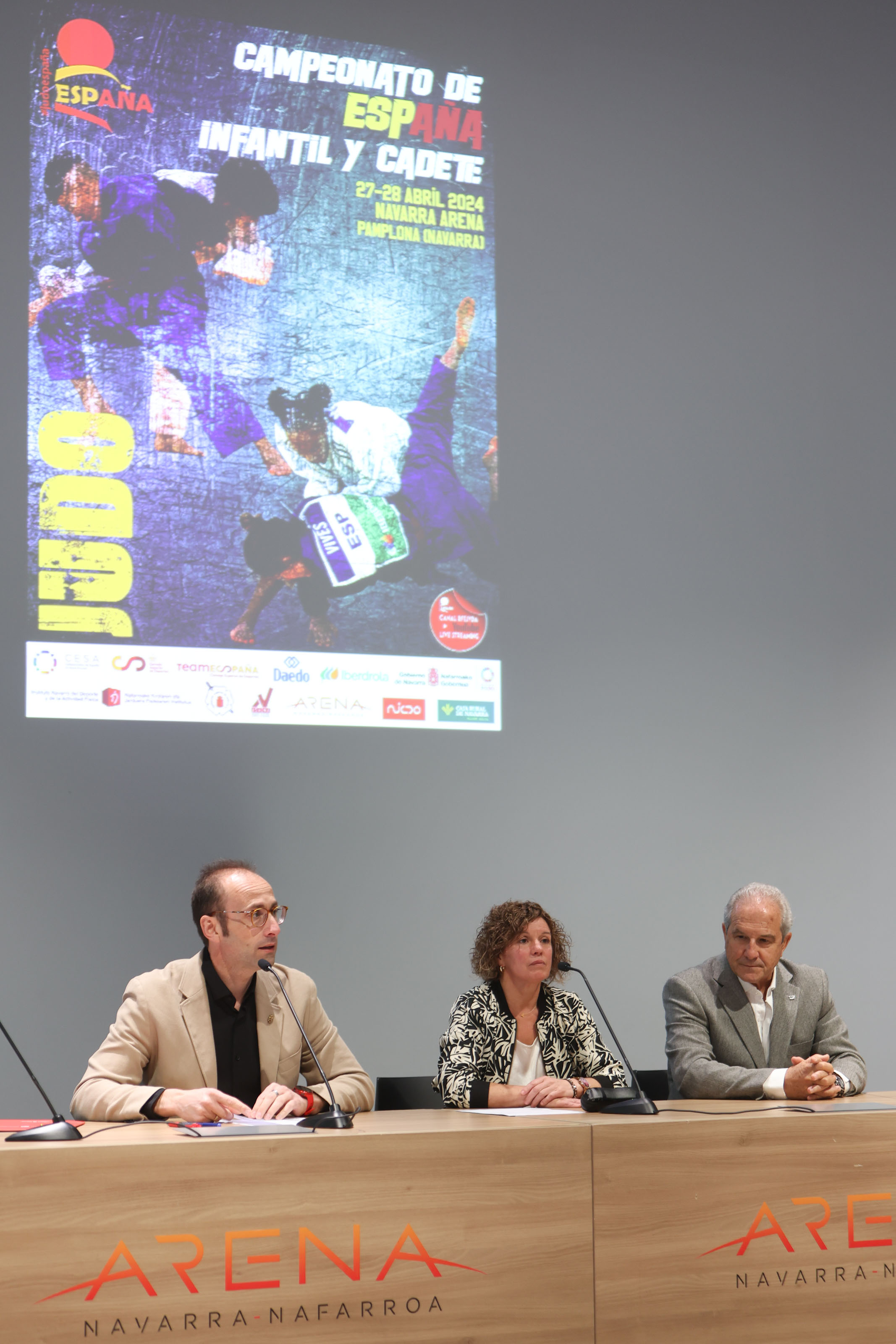 Imagen del artículo Navarra acoge el Campeonato de España Escolar de Judo que reunirá a más de 800 deportistas 

El Navarra Arena celebrará los días 27 y 28 de abril el torneo infantil y cadete   	 		 		25/04/2024 		    		 			 			 				 						 							camera_alt