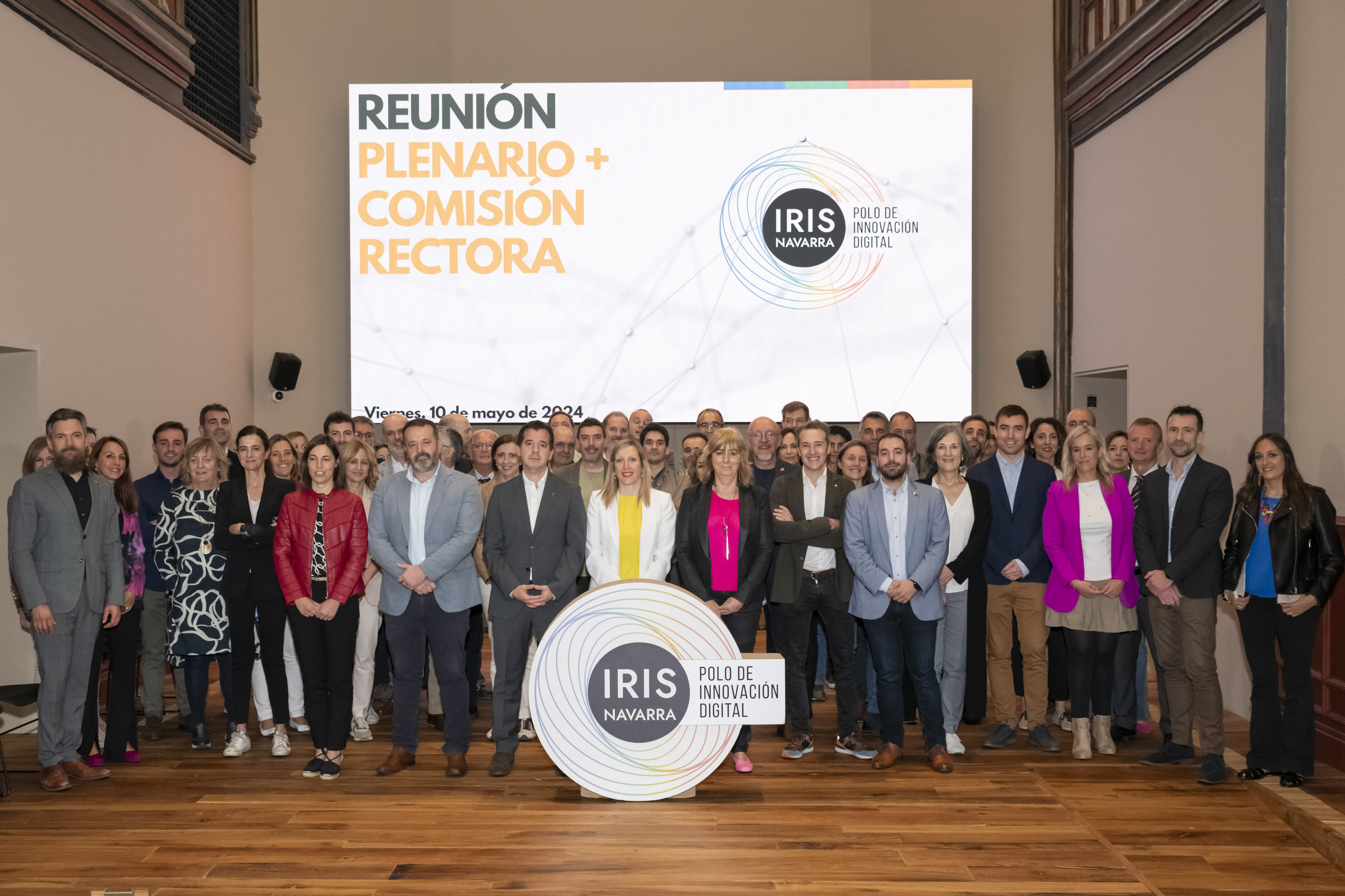 Imagen del artículo El Polo de Innovación IRIS Navarra será multisede y dotará de infraestructuras y equipamiento de vanguardia a todo el territorio por valor de 5 millones 

La Comisión Rectora y el Plenario de IRIS se han reunido esta mañana bajo la presidencia de la consejera Fanlo y la vicepresidencia del consejero Irujo   	 		 		10/05/2024 		    		 			 			 				 						 							camera_alt