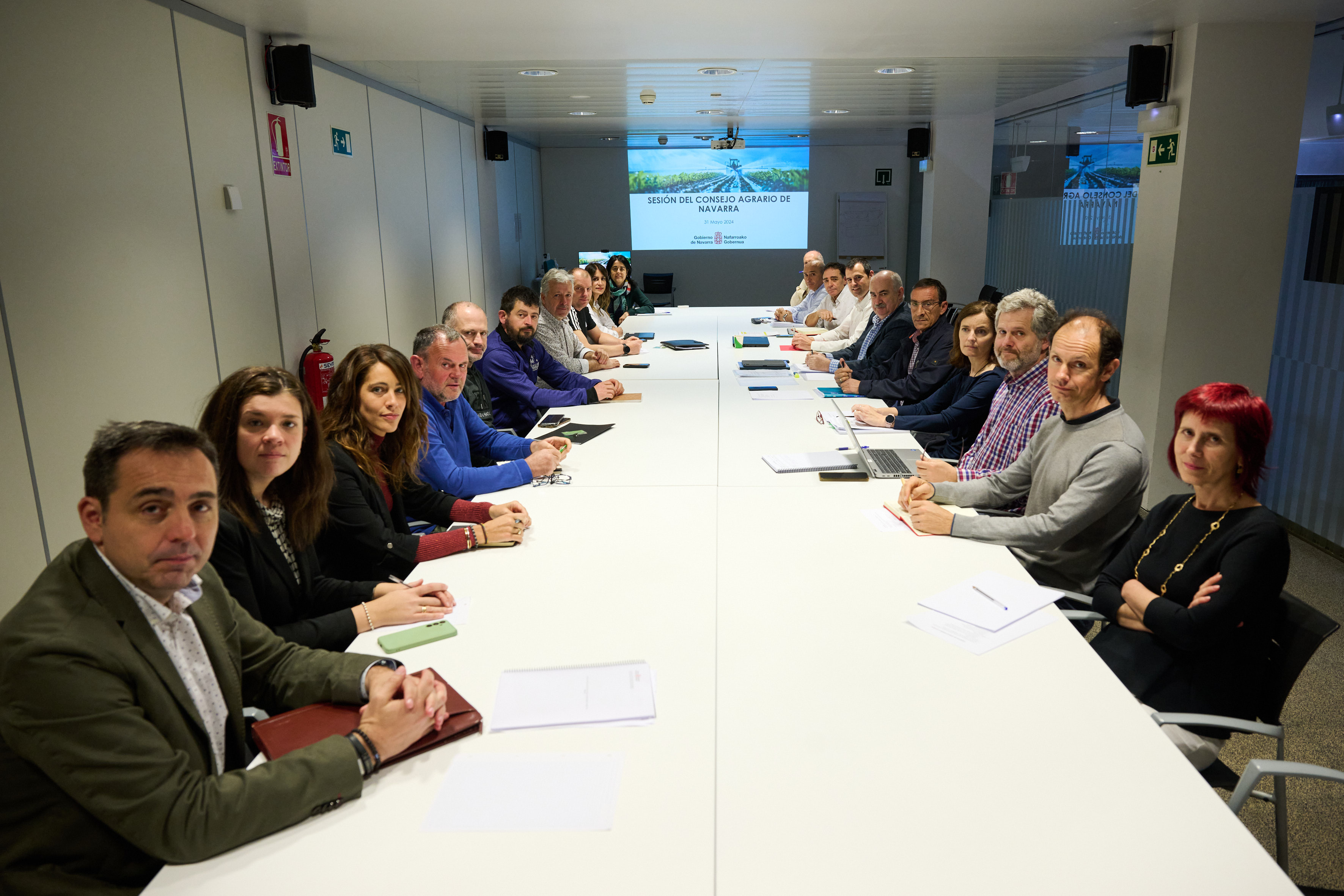 imagen El consejero Aierdi preside la reunión del Consejo Agrario. 