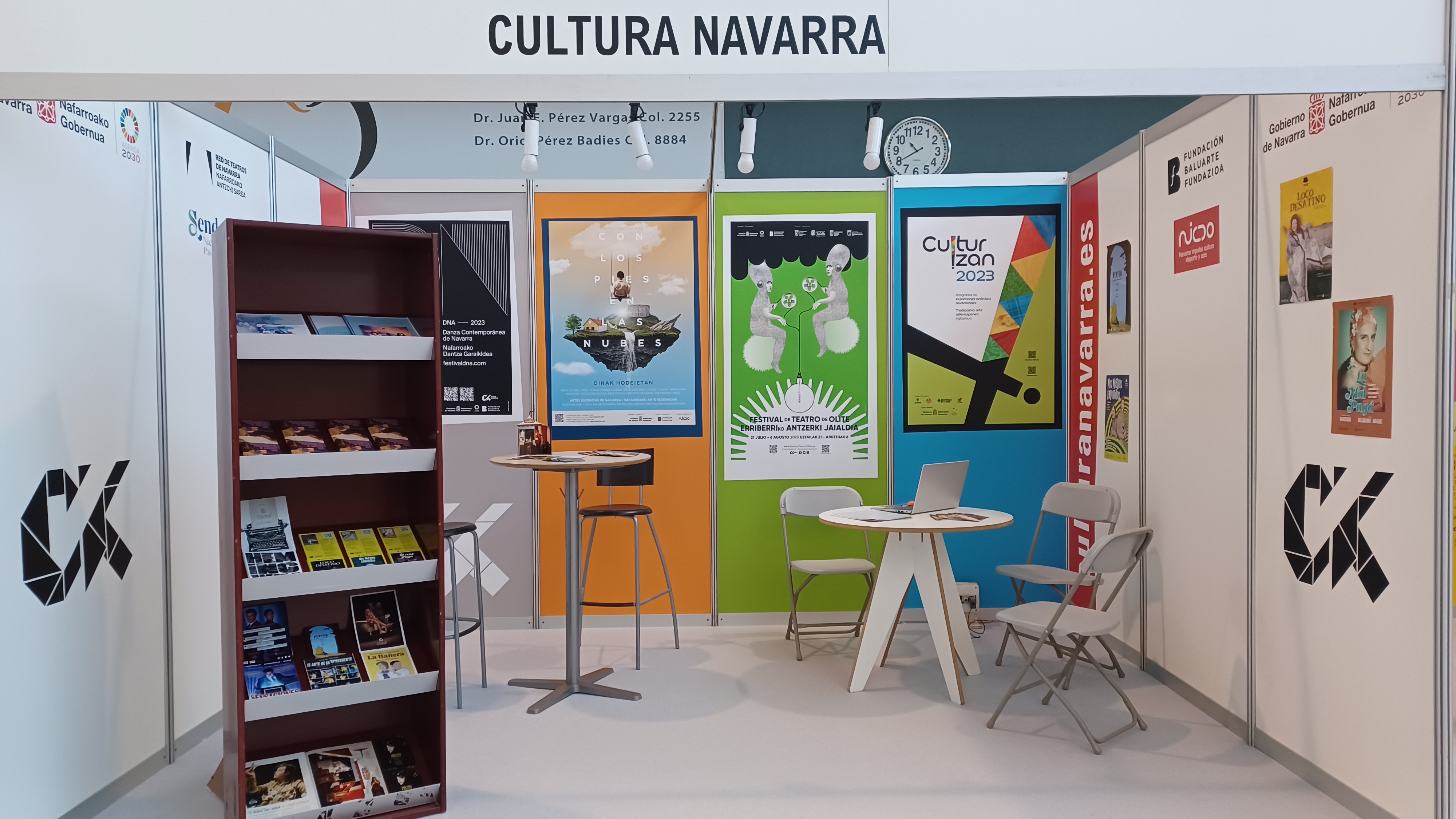 Stand de Navarra en la Fira Tàrrega