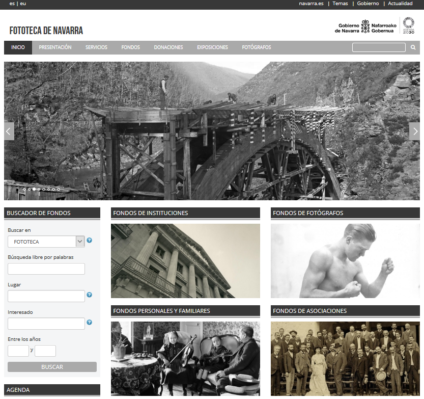apilar número Bendecir El Archivo Real y General crea una página web con 12.000 fotografías  antiguas de Navarra