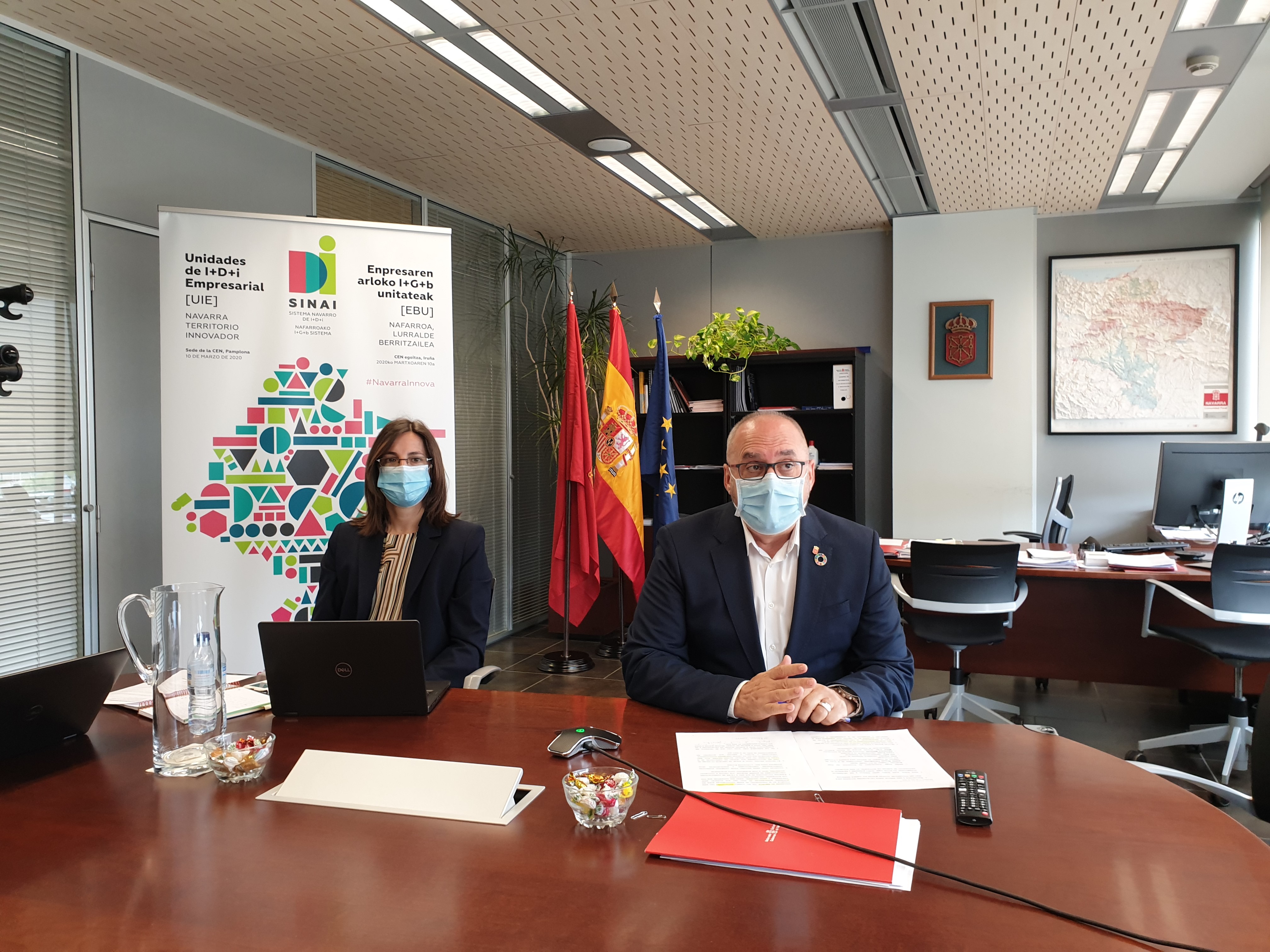 Juan Cruz Cigudosa eta Agurtzane Martínez