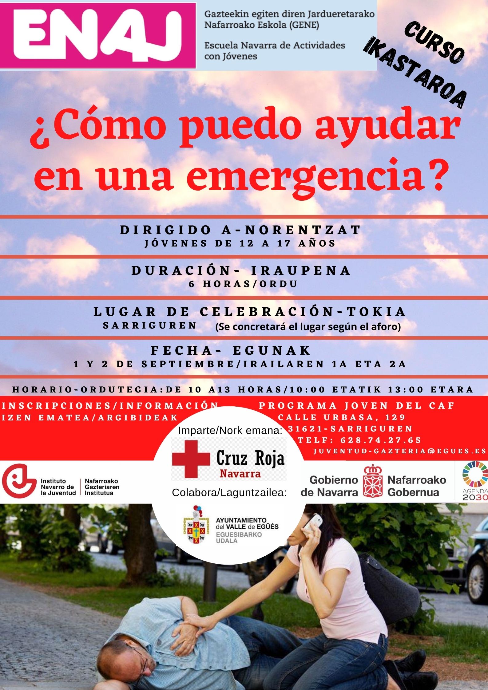 Cartel del curso.